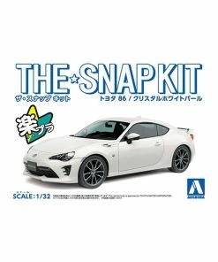 Aoshima 05418 - 1/32 Toyota 86 - Crystal White Pearl