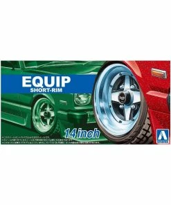 Aoshima 05547 - 1/24 EQUIP Short-Rim - 14 Inch Wheels