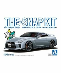 Aoshima 05641 - 1/32 Nissan GT-R - Ultimate Metal Silver