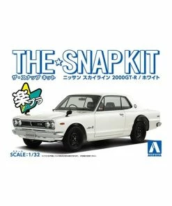 Aoshima 05883 - 1/32 Nissan Skyline 2000GT-R - White