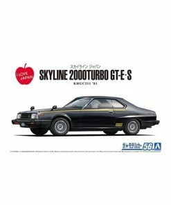 Aoshima 06108 - 1/24 Nissan KHGC211 Skyline HT2000Turbo GT-E S '81