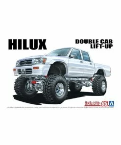 Aoshima 06131 - 1/24 Toyota LN107 Hilux Pickup Double Cab Lift Up '94