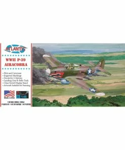 ATLANTIS 222 - P-39 Aircobra Shark Mouth With Swivel Stand