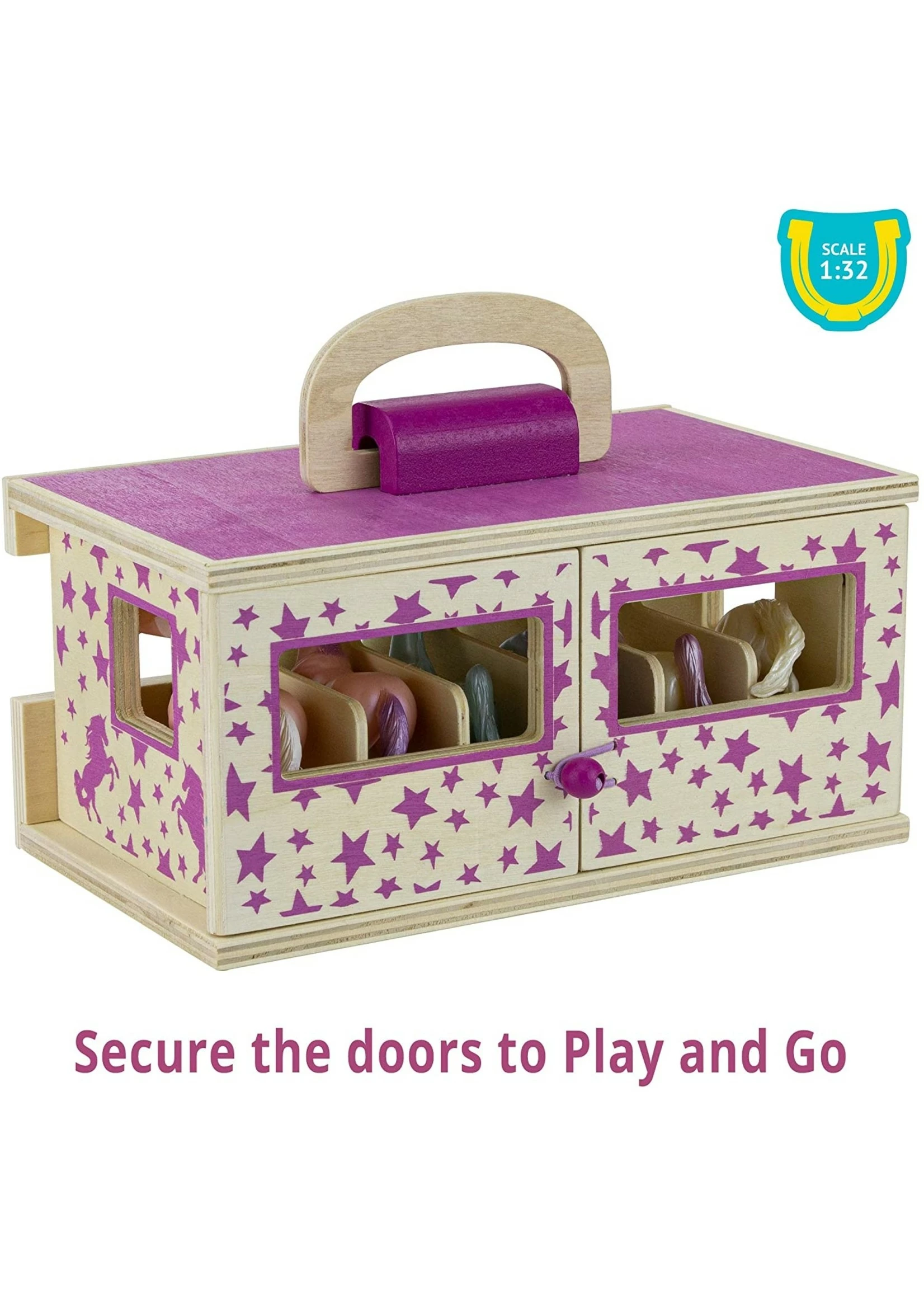 Breyer Unicorn Magic Wooden Carry Case - Image 2