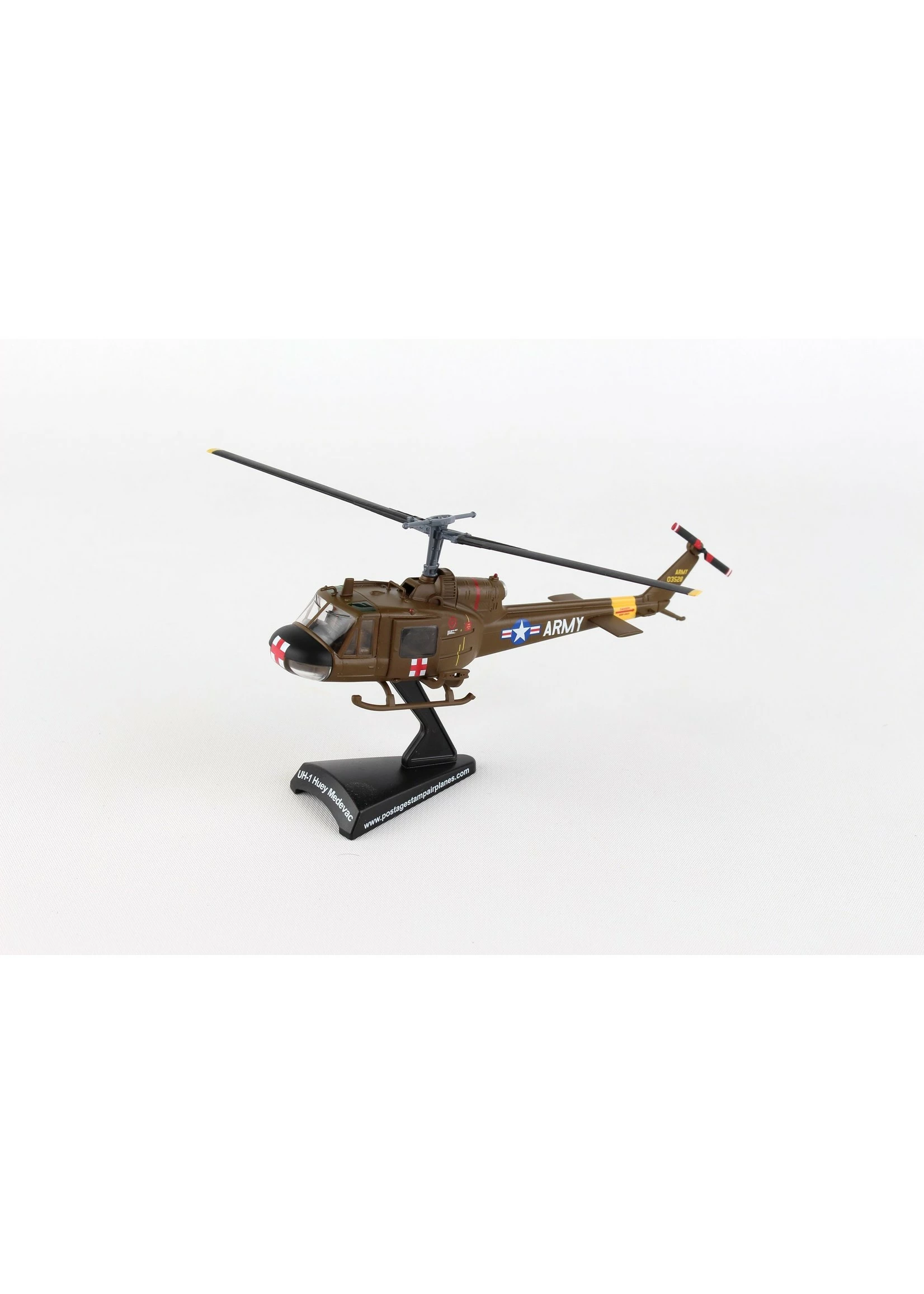 Daron 1/87 UH-1 Huey MEDEVAC - Postage Stamp - Image 4