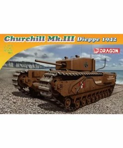 Dragon Models 7510 - 1/72 Churchill Mk.III, Dieppe 1942