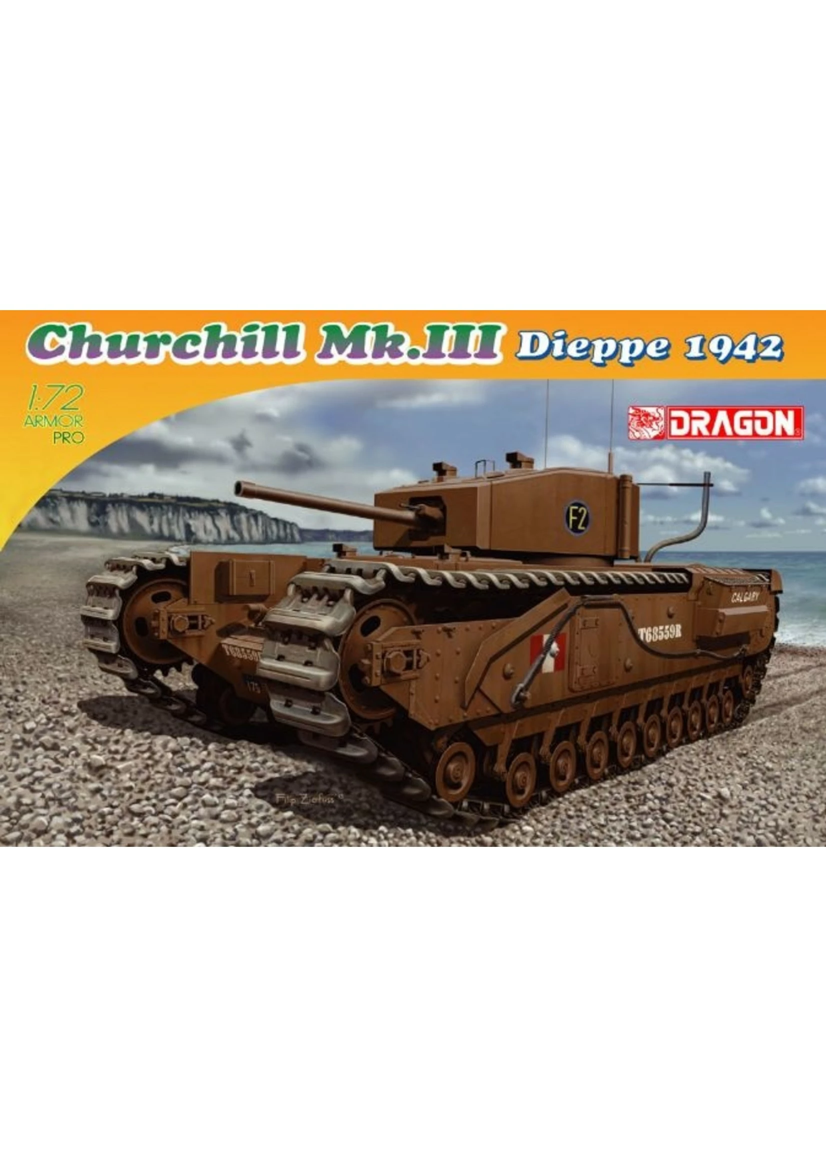 Dragon Models 7510 - 1/72 Churchill Mk.III, Dieppe 1942