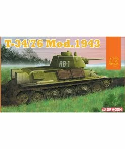 Dragon Models 7596 - 1/72 T-34/76 Mod.1943