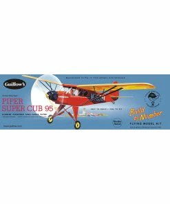 GUILLOWS Piper Super Cub 95 - Balsa Build By Number Plane Kit