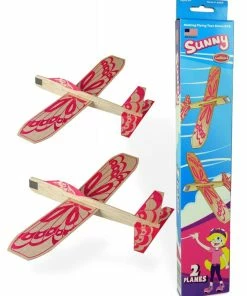 GUILLOWS Sunny Twin Pack - Balsa Glider
