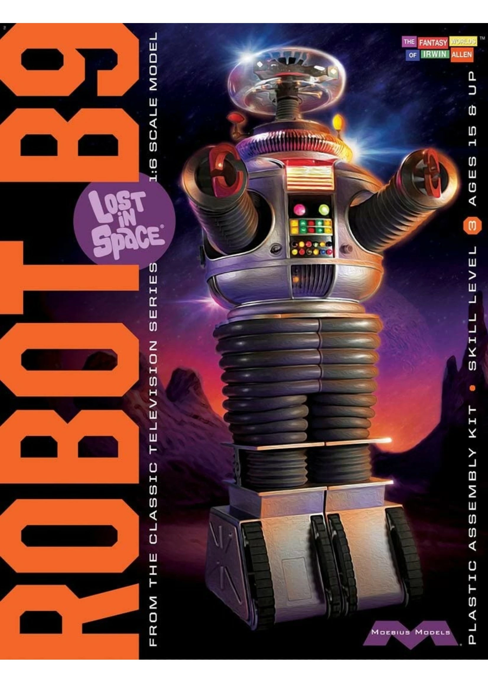 Moebius Models OE 939 - 1/6 Lost In Space Robot B9