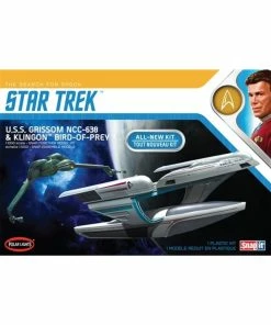 Polar Lights 957 - 1/1000 Star Trek USS Grissom/Klingon BoP (2pk)