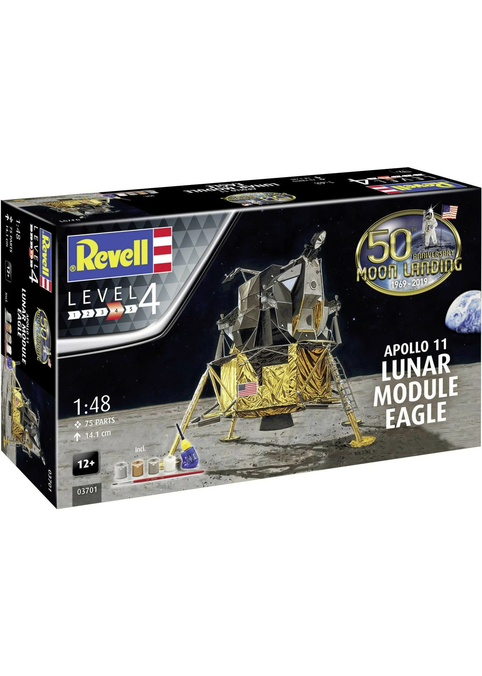 Revell Apollo 11 Lunar Module Eagle 1 1:48