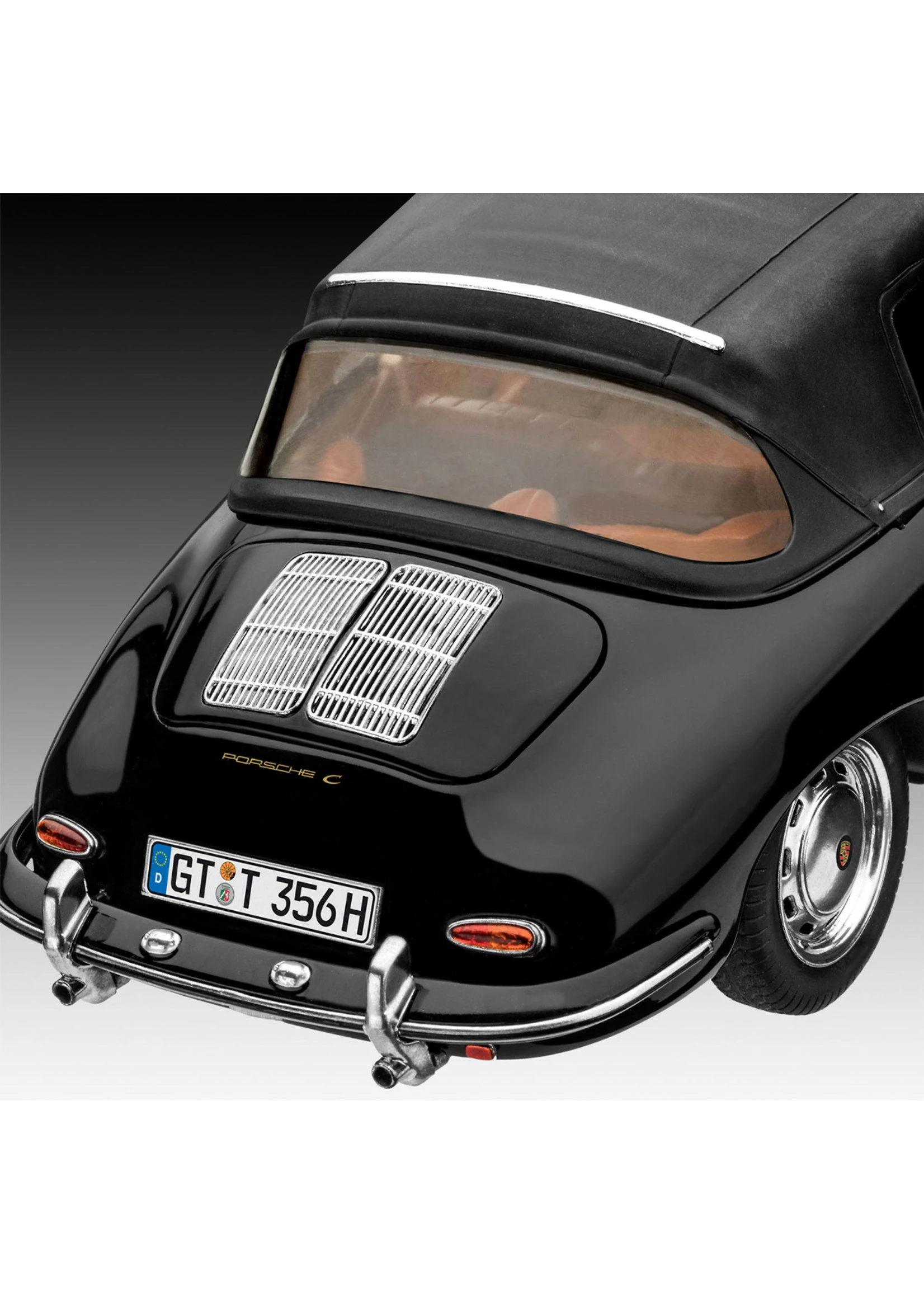 Revell Of Germany 07043 - 1/16 Porsche 356 C Cabriolet - Image 2