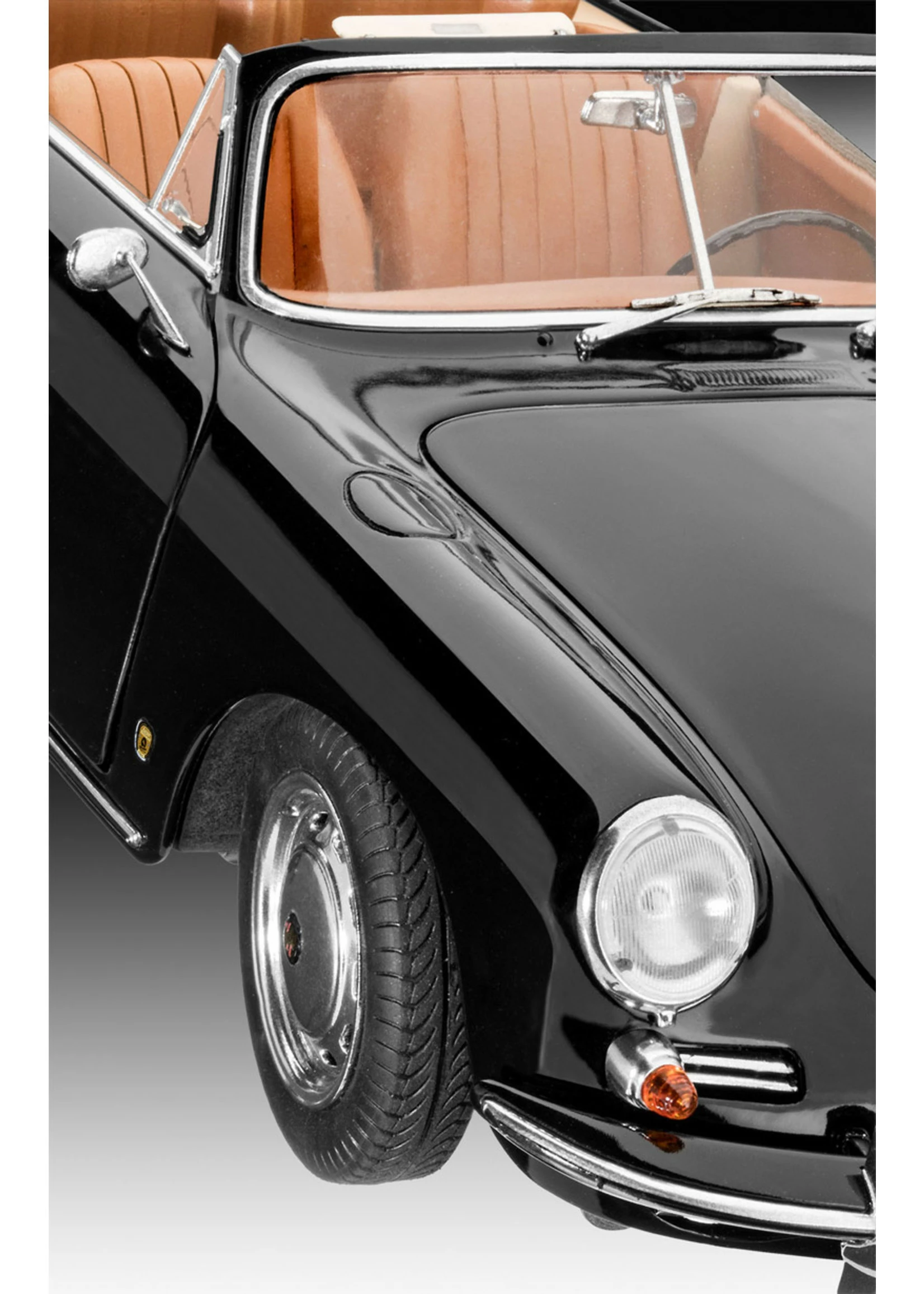 Revell Of Germany 07043 - 1/16 Porsche 356 C Cabriolet - Image 3