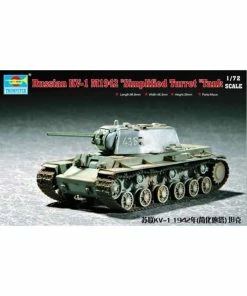 Trumpeter 7234 - 1/72 Russian KV-1 (Model 1942) Simplified Turret Tank
