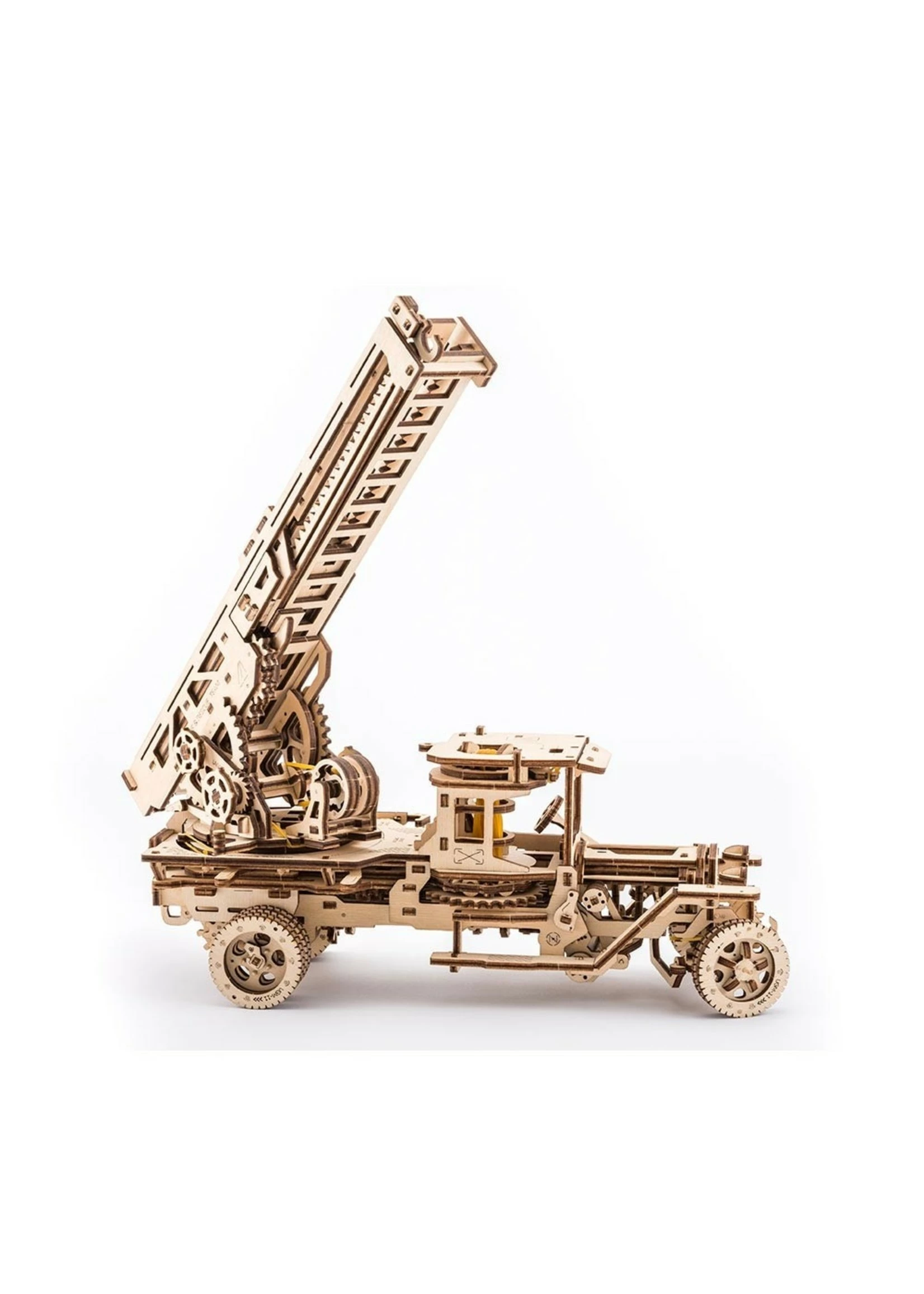 UGEARS Fire Truck With Ladder