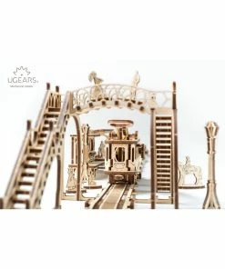 UGEARS Mechanical Town Tram Line