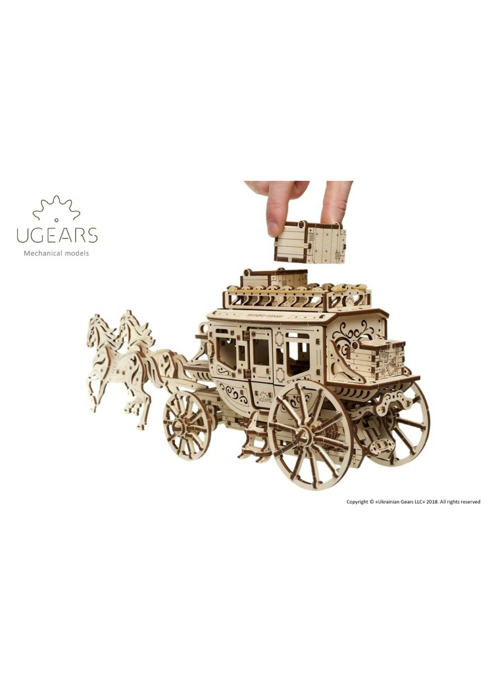 UGEARS Stagecoach - Image 4