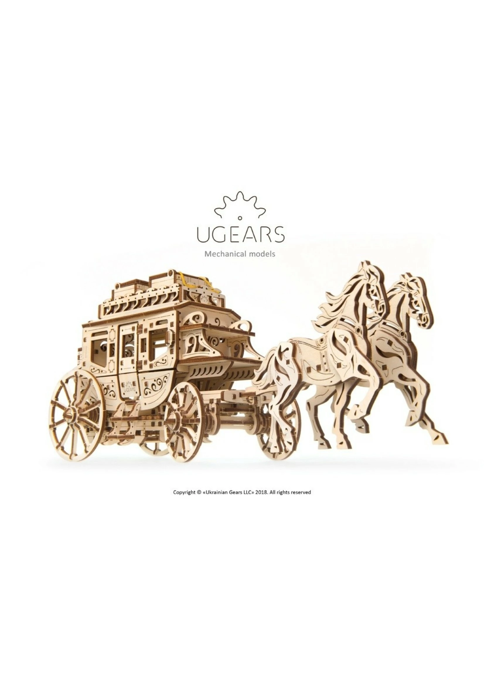 UGEARS Stagecoach