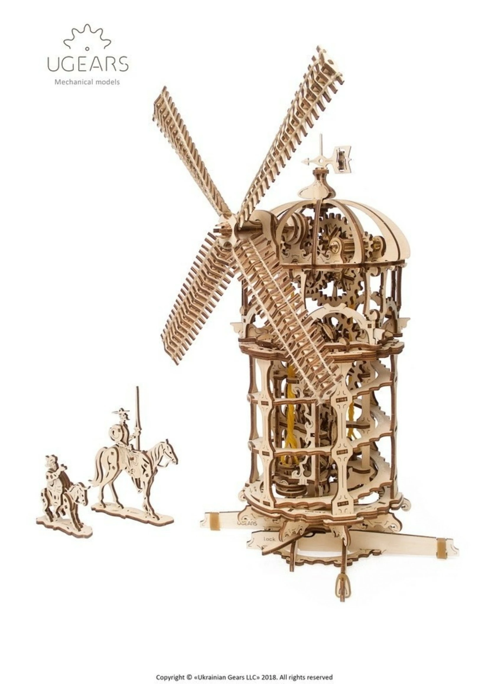 UGEARS Tower Windmill - Image 3
