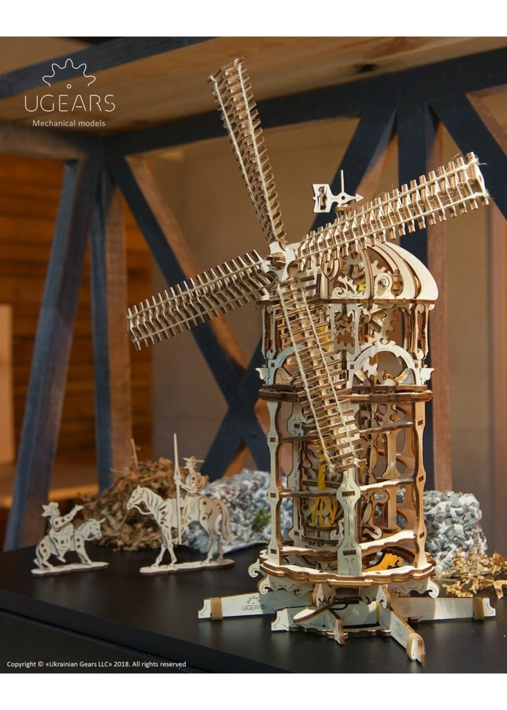 UGEARS Tower Windmill - Image 8