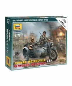 Zvezda 6142 - 1/72 German Motorcycle R-12