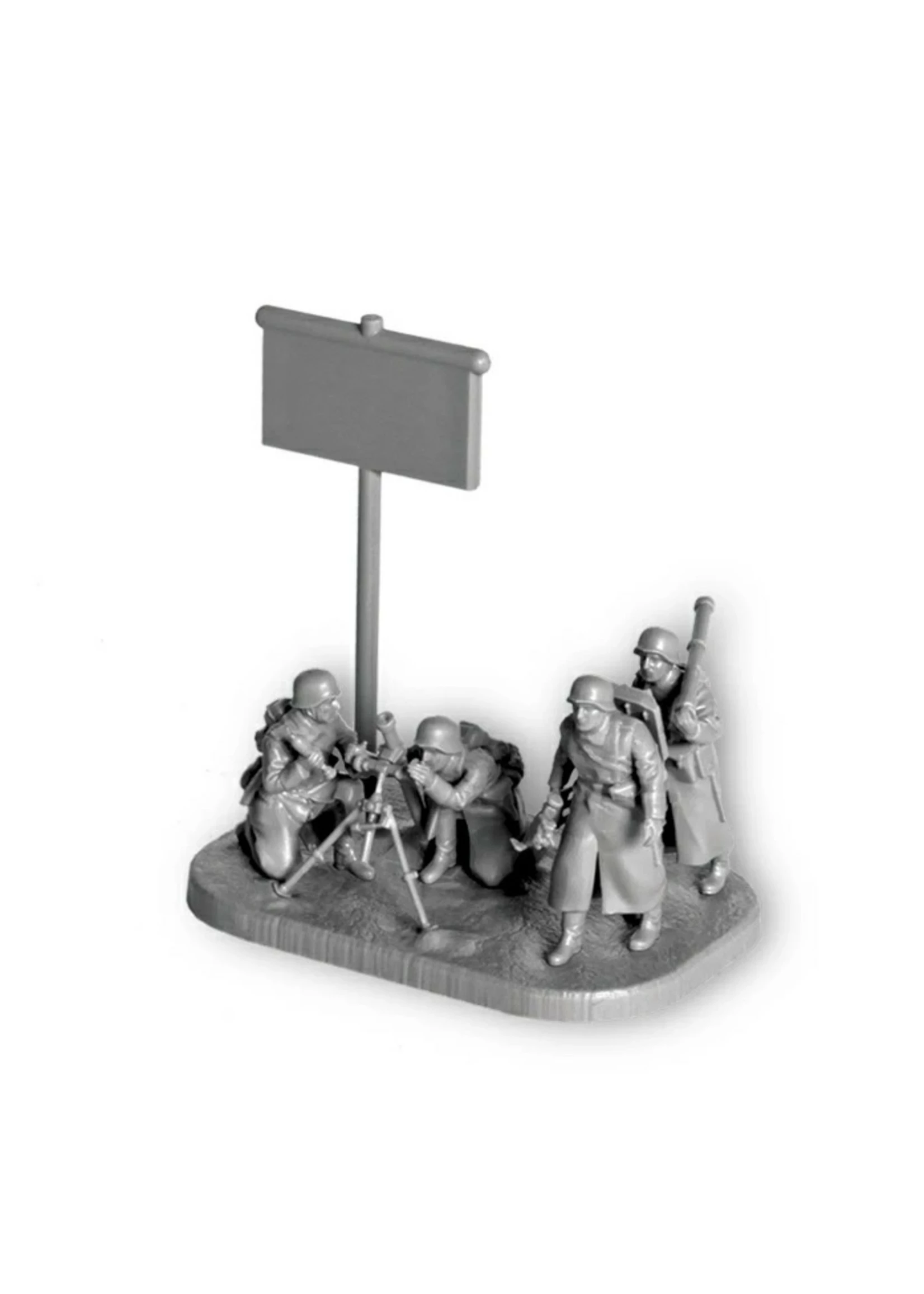 Zvezda 6209 - 1/72 German 81mm Mortar With Crew - Image 2