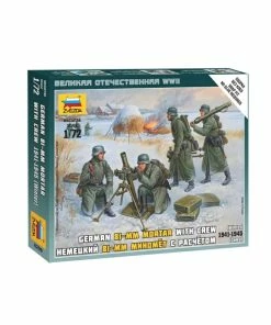 Zvezda 6209 - 1/72 German 81mm Mortar With Crew