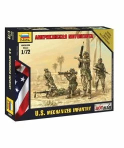 Zvezda 7407 - 1/72 U.S. Mechanized Infantry